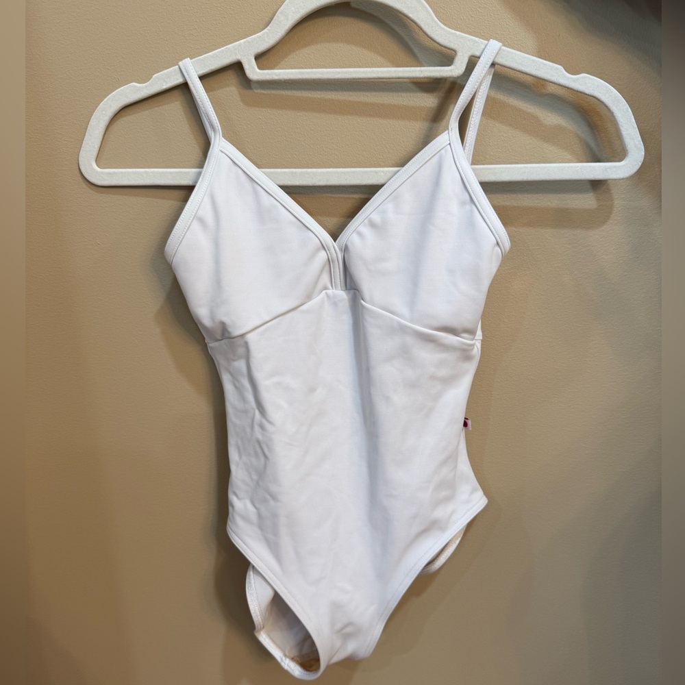 Yumiko White Daria Leotard